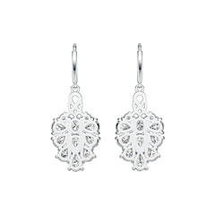 Sterling Silver Semi Mount Earrings Setting Pear PE 6X4mm PE 5X4mm OV 5X4mm DHJ