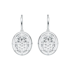 Sterling Silver Semi Mount Earrings Setting Round RD 2.6x2.6mm DHJ