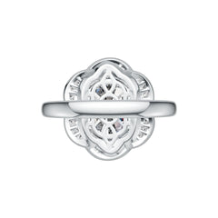 Sterling Silver Semi Mount Ring Setting Oval OV 12X10mm DHJ