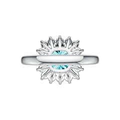 Sterling Silver Semi Mount Ring Setting Cushion CU 8X8mm Syzjewelry