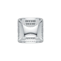 Sterling Silver Semi Mount Ring Setting Round RD 1.8mm DHJ