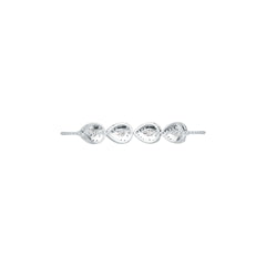 Sterling Silver Semi Mount Bracelet Setting Pear PE 7X5mm DHJ