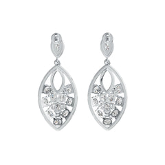 Sterling Silver Semi Mount Earrings Setting Marquise MQ 6X3mm OV 4X3mm DHJ