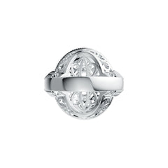 Sterling Silver Semi Mount Ring Setting Oval OV 7X5mm DHJ