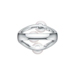 18K Gold Semi Mount Ring Setting Round RD 7x7mm Diamond Accent DHJ