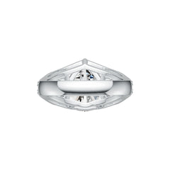 Sterling Silver Semi Mount Ring Setting Pear PE 12X10mm DHJ