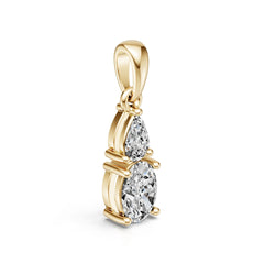 Platinum Semi Mount Pendant Setting Oval Ov 8x6mm Syz Jewelry