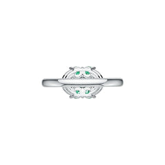 Sterling Silver Semi Mount Ring Setting Round RD 3x3mm DHJ