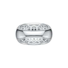 10K Gold Semi Mount Ring Setting Round RD 2x2mm Moissanite Accent DHJ
