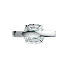 Sterling Silver Semi Mount Ring Setting Cushion CU 10X10mm Solitaire DHJ