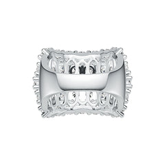 Sterling Silver Semi Mount Ring Setting Round RD 3.5mm DHJ