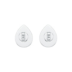 10K Gold Semi Mount Earrings Setting Pear PE 6x4mm DHJ