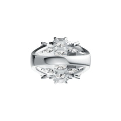 14K Gold Semi Mount Ring Setting Oval OV 6X4mm DHJ