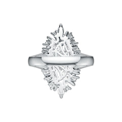Sterling Silver Semi Mount Ring Setting Round RD Cluster Áæ§Èï∂mm DHJ