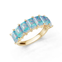 18K Gold Semi Mount Ring Setting Round Ro 6x4mm Syz Jewelry