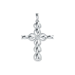 Sterling Silver Semi Mount Pendant Setting Oval OV 5x3mm PE 5x3mm DHJ