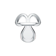 Sterling Silver Semi Mount Ring Setting Round RD 1.5mm DHJ