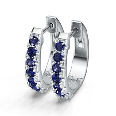 18K Gold Semi Mount Earrings Setting Round Ro 3x3mm Syz Jewelry