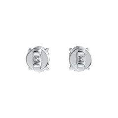 14K Gold Semi Mount Earrings Setting Oval OV 5X4mm Simple Stud DHJ
