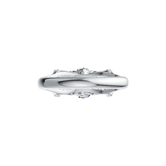 Sterling Silver Semi Mount Ring Setting Oval OV 8X6mm DHJ