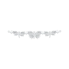 10K Gold Semi Mount Tennis Bracelet Setting Marquise MQ 6X3mm 5X2.5mm 4X2mm Moissanite Accent DHJ