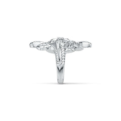 14K Gold Semi Mount Ring Setting Round RD BandÂúàÊàímm DHJ