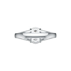 Sterling Silver Semi Mount Ring Setting Oval OV 9x7mm DHJ