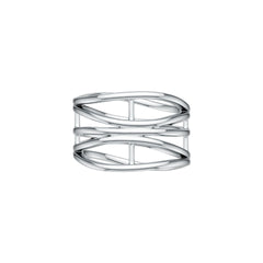 10K Gold Multi-Row Wave Ring DHJ