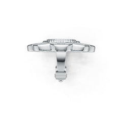 Sterling Silver Semi Mount Pendant Setting Round Rd DHJ