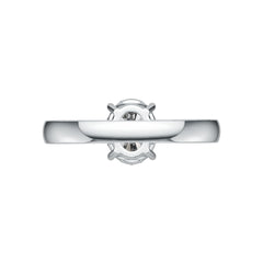 Sterling Silver Semi Mount Ring Setting Oval OV 9X7mm DHJ
