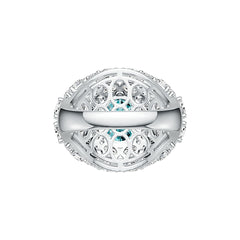 Sterling Silver Semi Mount Ring Setting Oval OV 10X8mm DHJ