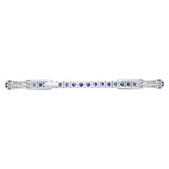 Sterling Silver Semi Mount Bracelet Setting Round Ro 4x4mm DHJ