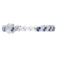 10K Gold Semi Mount Bracelet Setting Round Ro Syz Jewelry