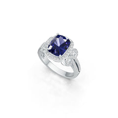 10K 14K Gold or 14K Gold Semi Mount Ring Setting Cushion Cu 10x8mm Diamond Accent Syzjewelry