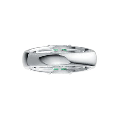 Sterling Silver Semi Mount Ring Setting Emerald OCT 10X8mm Vintage-Inspired Filigree DHJ