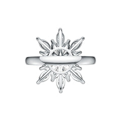 Sterling Silver Semi Mount Ring Setting Marquise MQ 6X3mm DHJ
