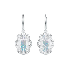 Sterling Silver Semi Mount Earrings Setting Oval OV 16X8mm DHJ