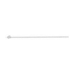 Sterling Silver Semi Mount Bracelet Setting Trillion TL 3X3mm DHJ