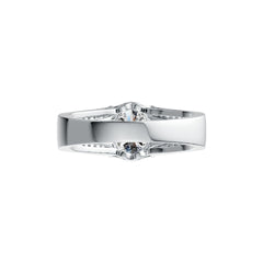 Platinum Semi Mount Ring Setting Oval OV 9x7mm Diamond Accent DHJ