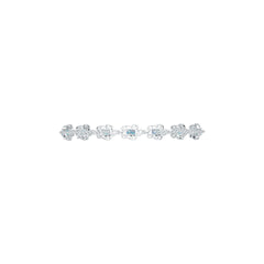 Sterling Silver Semi Mount Tennis Bracelet Setting Cushion CU 6X4mm Cabochon DHJ