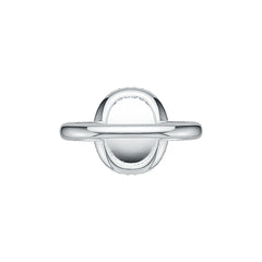 Sterling Silver Semi Mount Ring Setting Oval OV 10X8mm DHJ