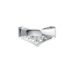 14K Gold Semi Mount Ring Setting Oval OV 6X4mm Diamond Accent DHJ