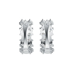 Sterling Silver Semi Mount Earrings Setting Oval OV 4X3mm DHJ