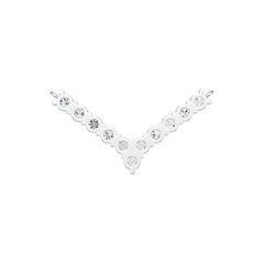 Sterling Silver Semi Mount Pendant Setting Round RD 4x4mm DHJ