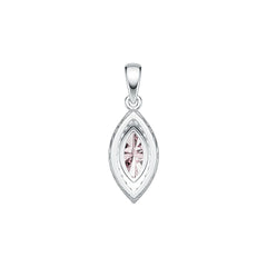 Sterling Silver Semi Mount Pendant Setting Marquise MQ 10X5mm DHJ