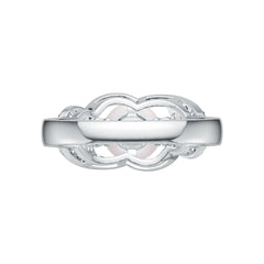 Sterling Silver Semi Mount Ring Setting Round RD 8.5mm DHJ