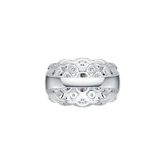18K Gold Semi Mount Ring Setting Oval OV 8X6mm Diamond Accent DHJ