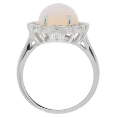 10K Gold Semi Mount Ring Setting Oval OV 14X10mm D-PJC25363R Moissanite Accent Syzjewelry