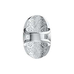10K Gold Pave Set Cocktail Ring with or Moissanite Moissanite Accent DHJ