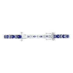 Sterling Silver Semi Mount Bracelet Setting Oval OV 6X4mm DHJ